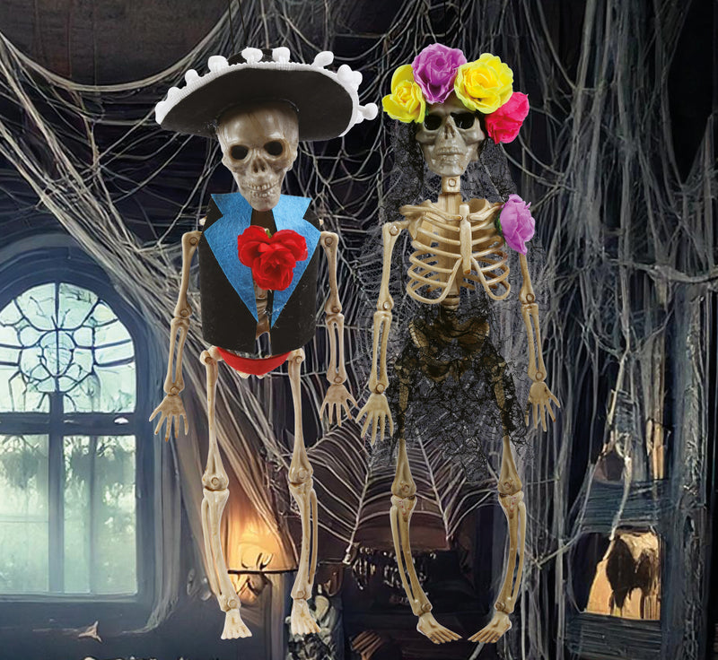HANGING ASSORTED SKELETON 40 CM