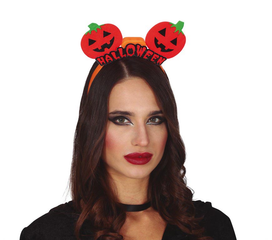 PUMPKINS WITH LIGHTS TIARA