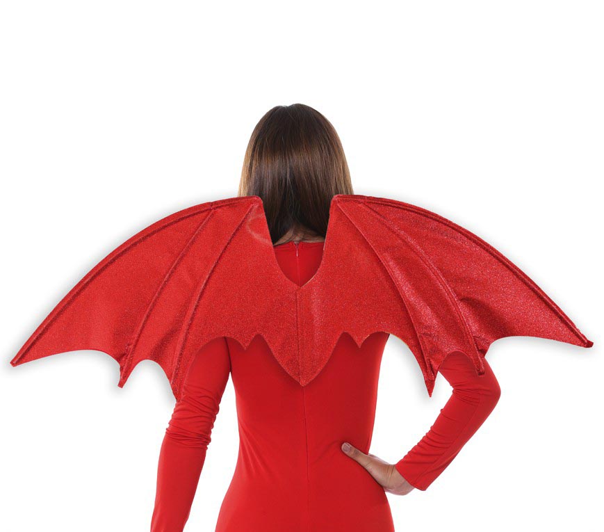 RED DEVIL WINGS 91X37 CM