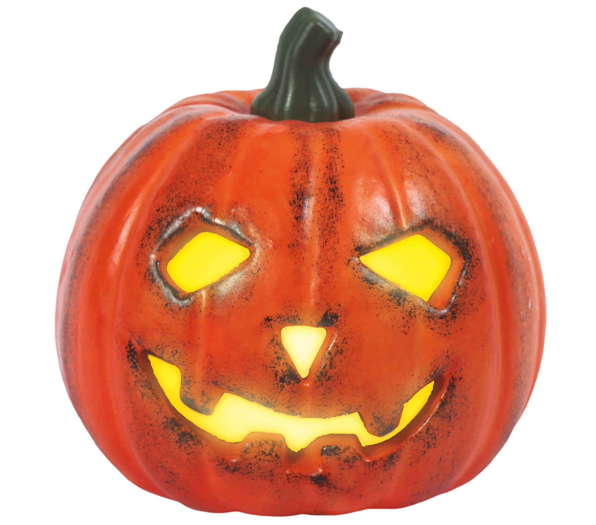PUMPKIN FOAM 16 CMS. WITH LIGHT