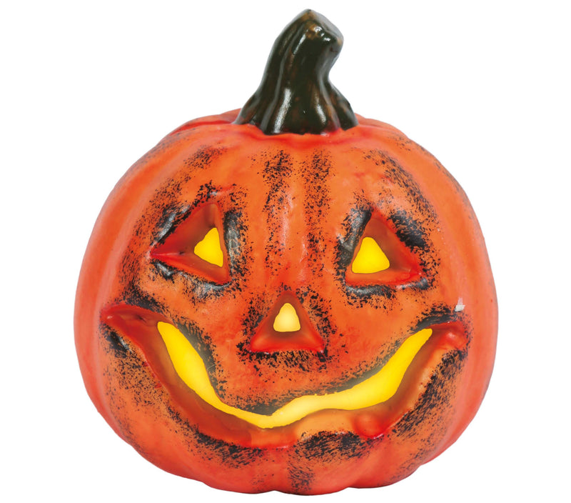 FOAM PUMPKIN 17 CMS WITH LIGHT