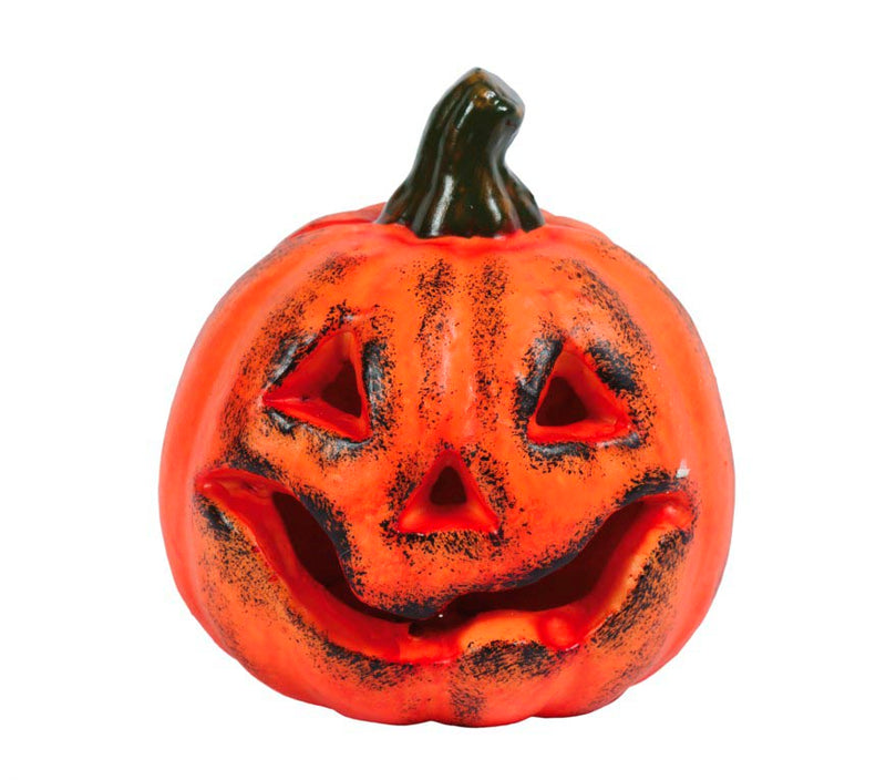 FOAM PUMPKIN 17 CMS WITH LIGHT