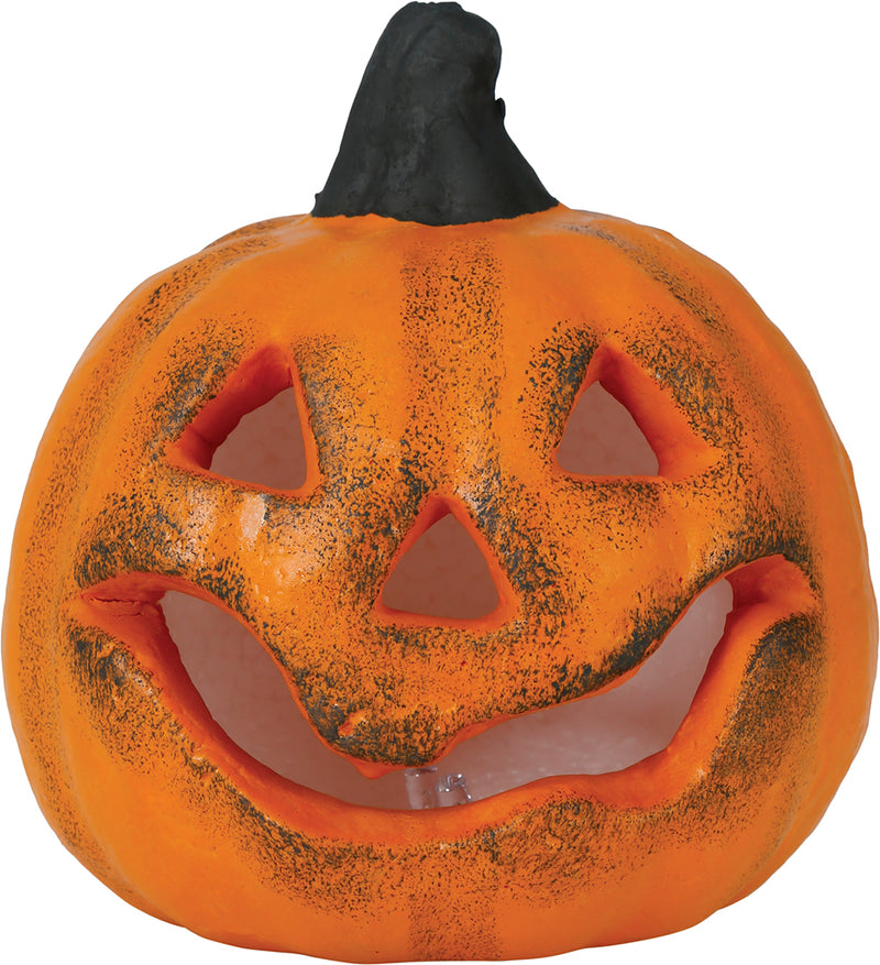 FOAM PUMPKIN 17 CMS WITH LIGHT