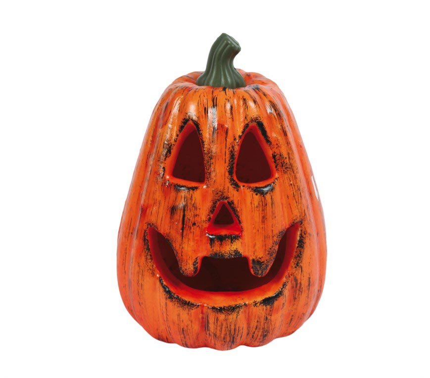 PUMPKIN 20 CM WITH LIGHT, FOAM