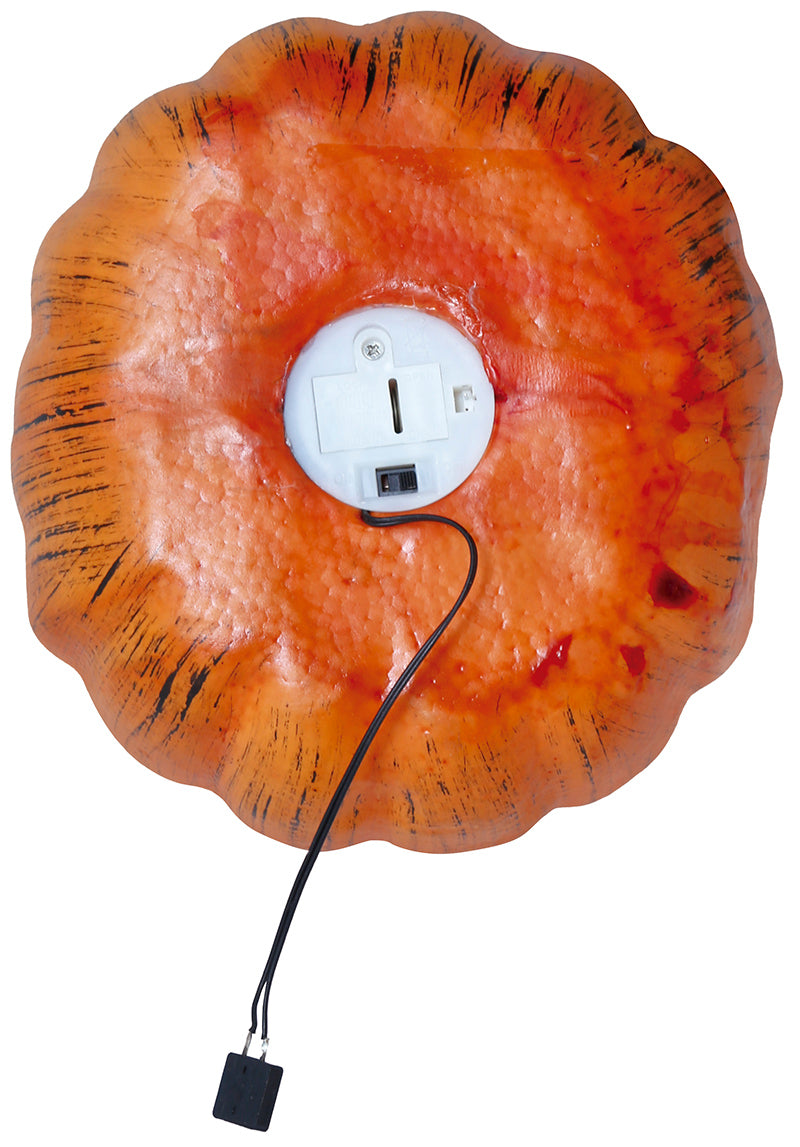 PUMPKIN 20 CM WITH LIGHT, FOAM