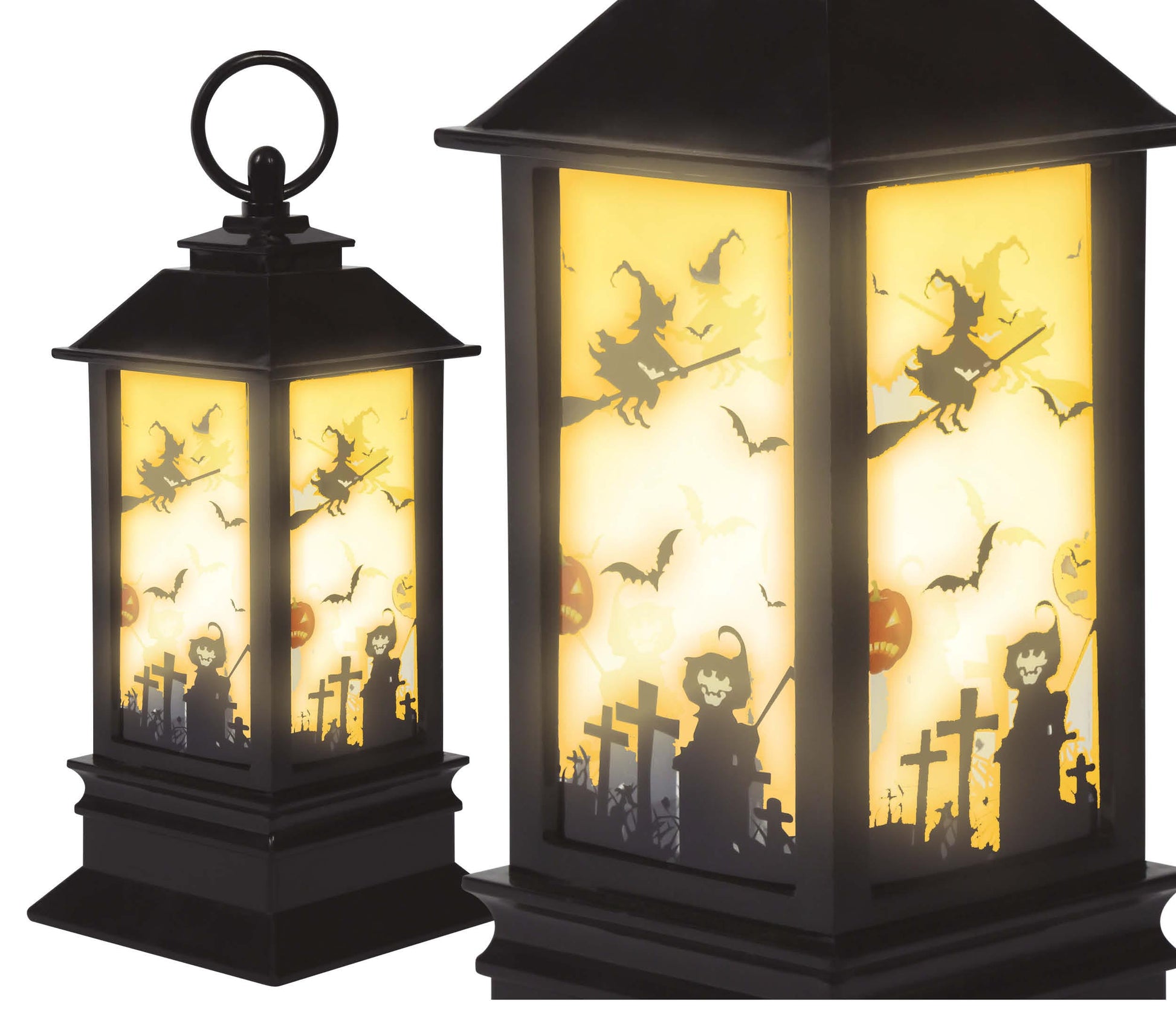 LANTERN WITH CANDLE 18X9 CMS