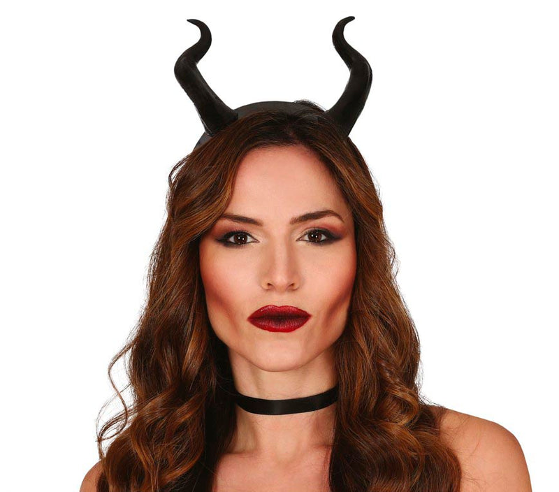 BLACK DEMON HORNS