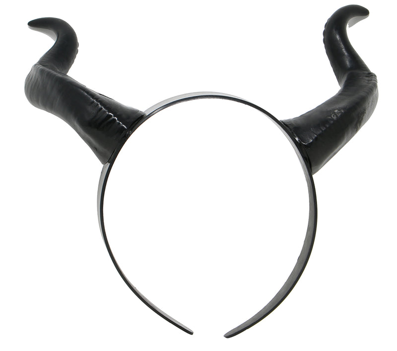 BLACK DEMON HORNS
