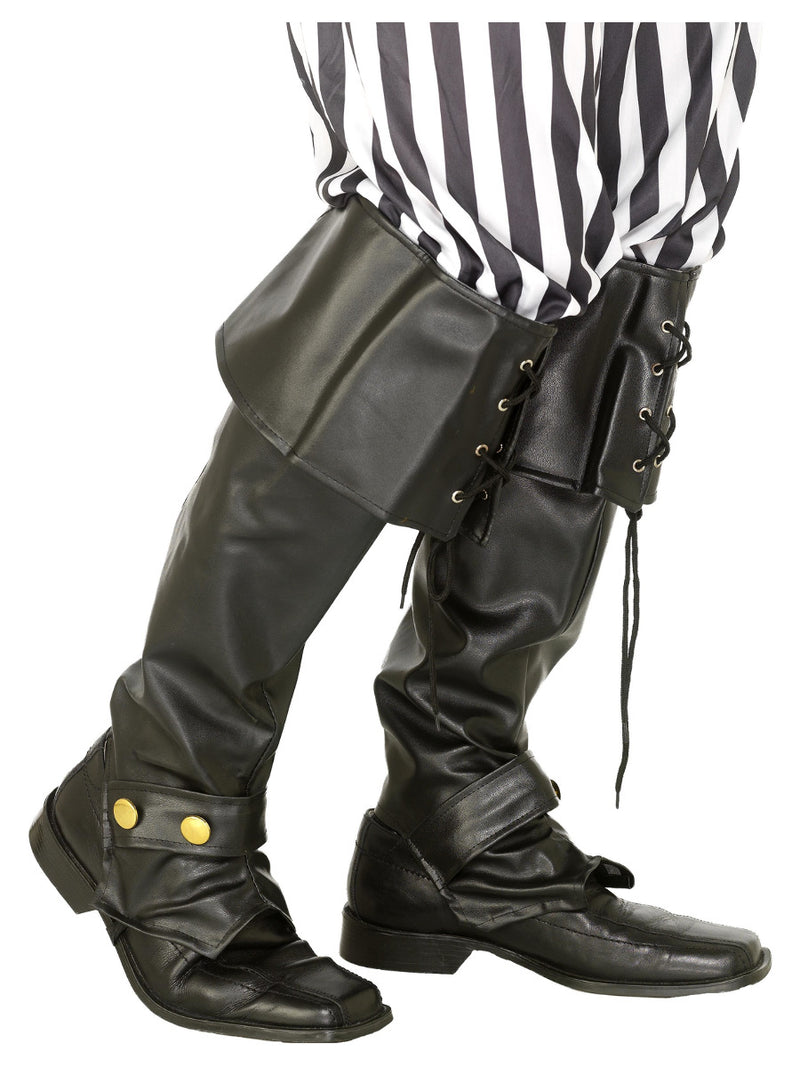Pirate Bootcovers, Black - 4