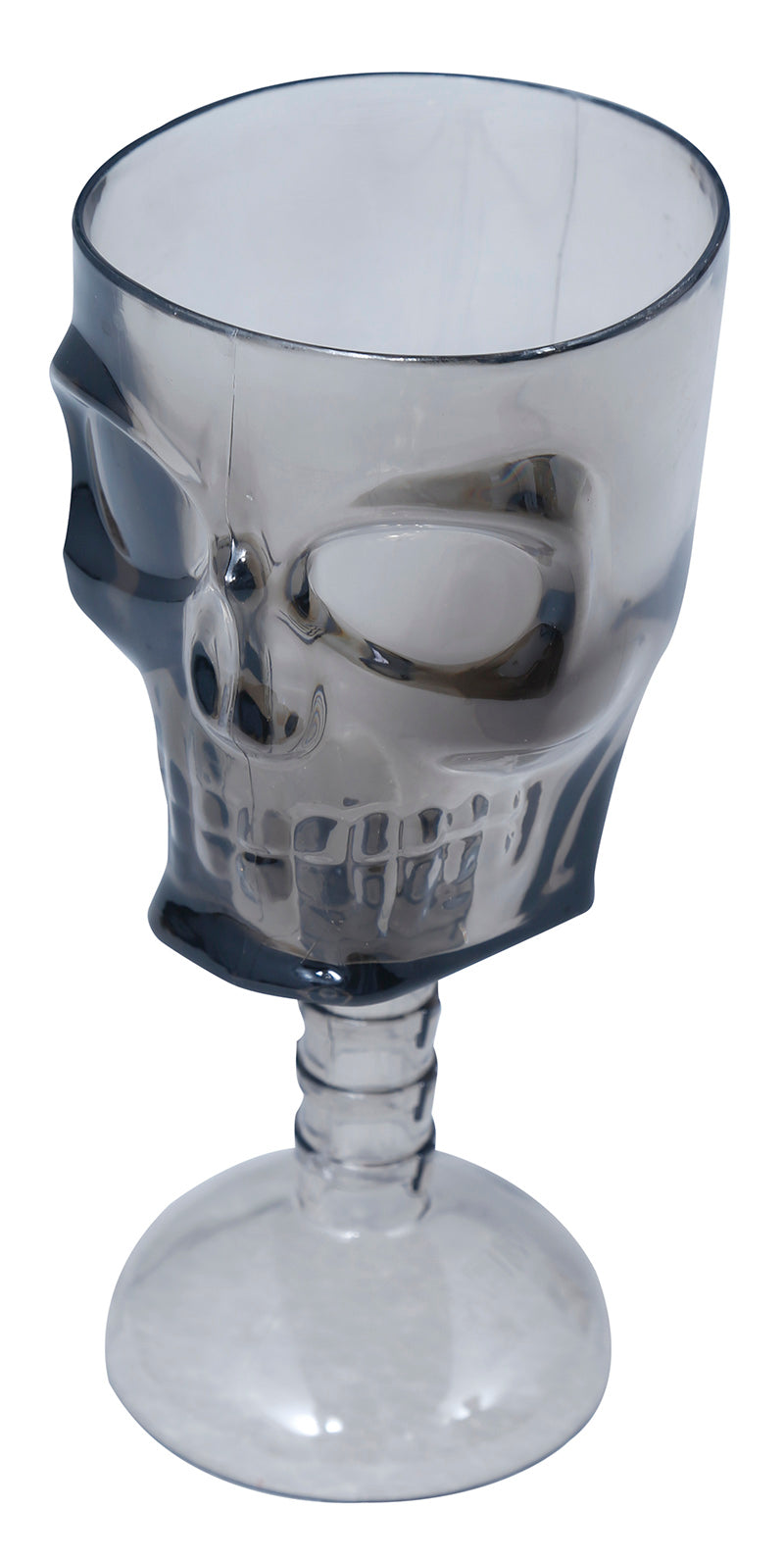BLACK SKULL GOBLET. 18 CM