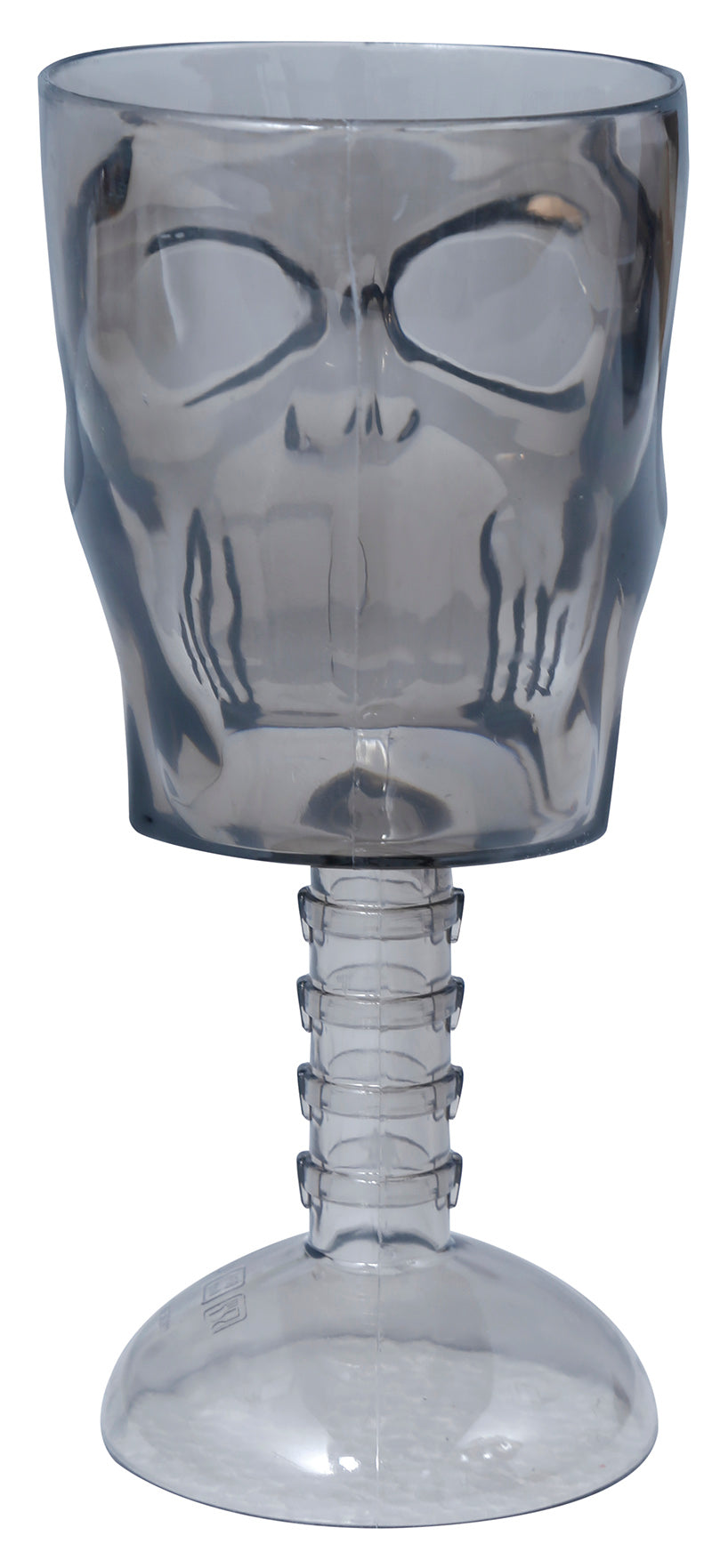 BLACK SKULL GOBLET. 18 CM