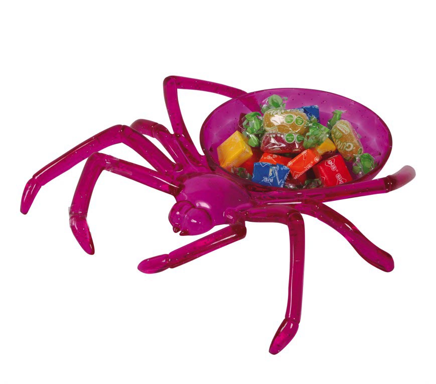 LILAC SPIDER PLATE, 20 CMS