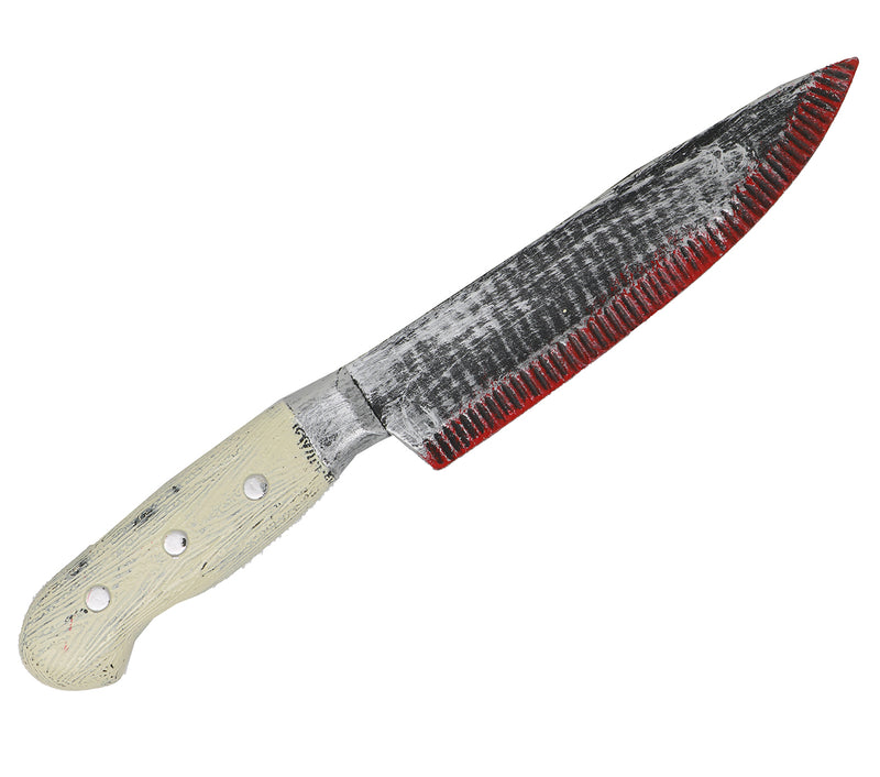 KITCHEN KNIFE WITH BLOOD 33 CMS.