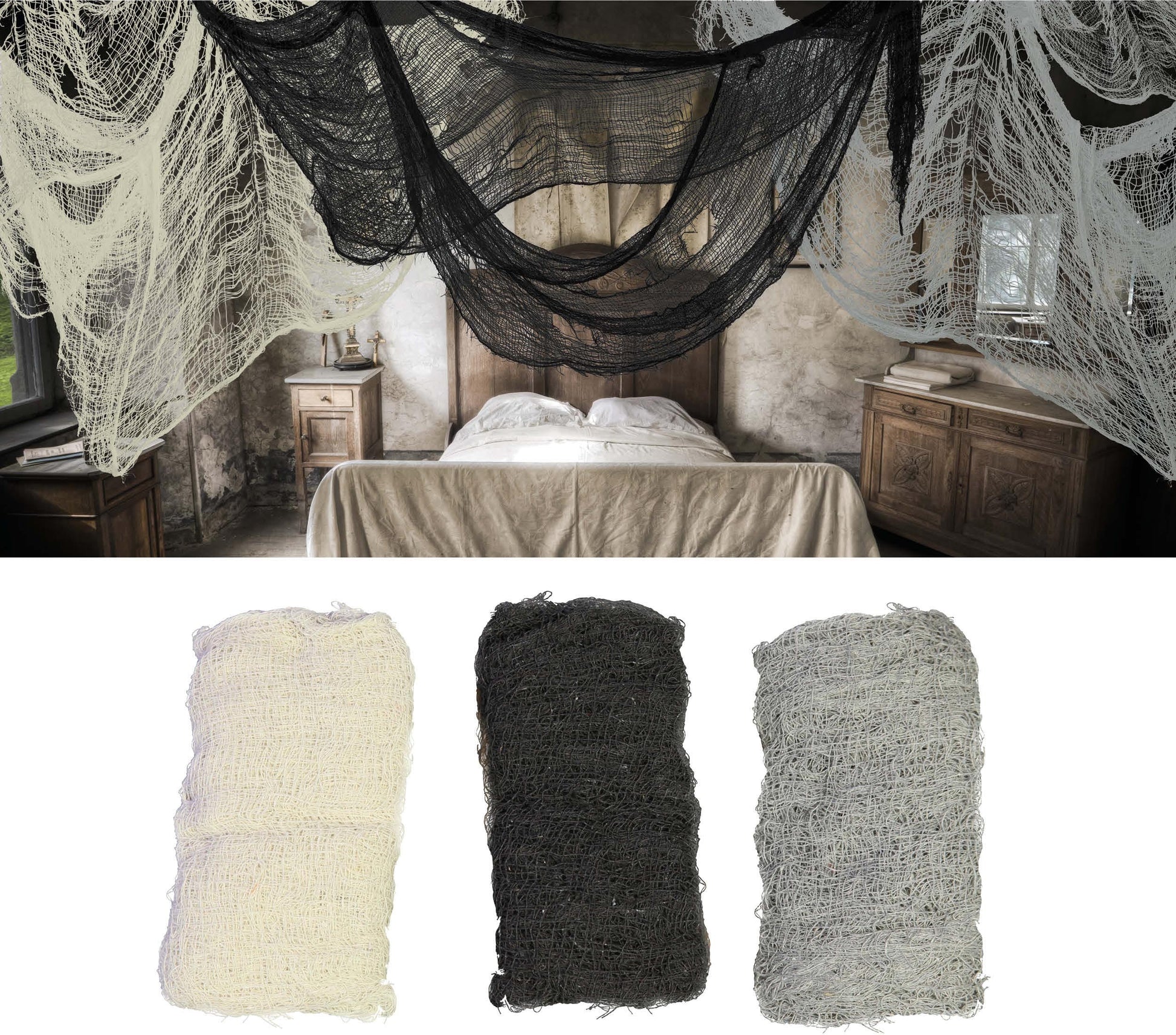 ASSORTED DECORATIVE FABRIC 76x228 cm.
