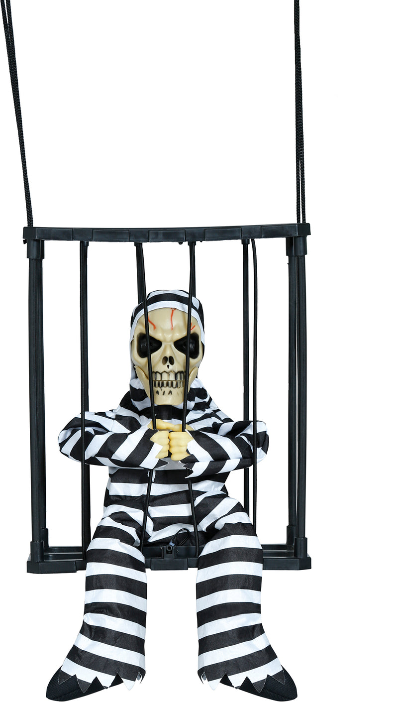 IMPRISONED SKELETON LIGHT SOUND AND MOV 24X27 CMS