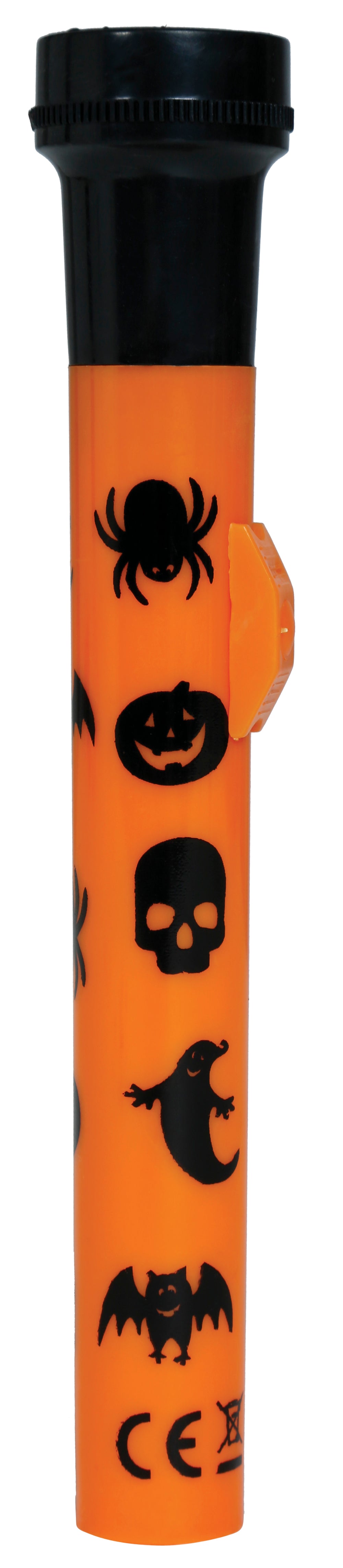 TORCH PROJECTORS WITH HALLOWEEN SHAPES, 16 CM