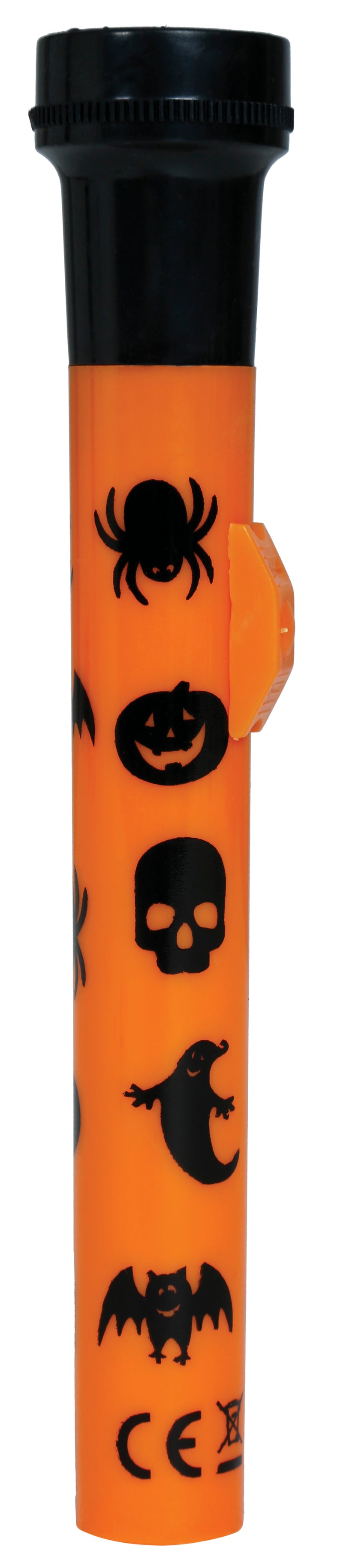 TORCH PROJECTORS WITH HALLOWEEN SHAPES, 16 CM