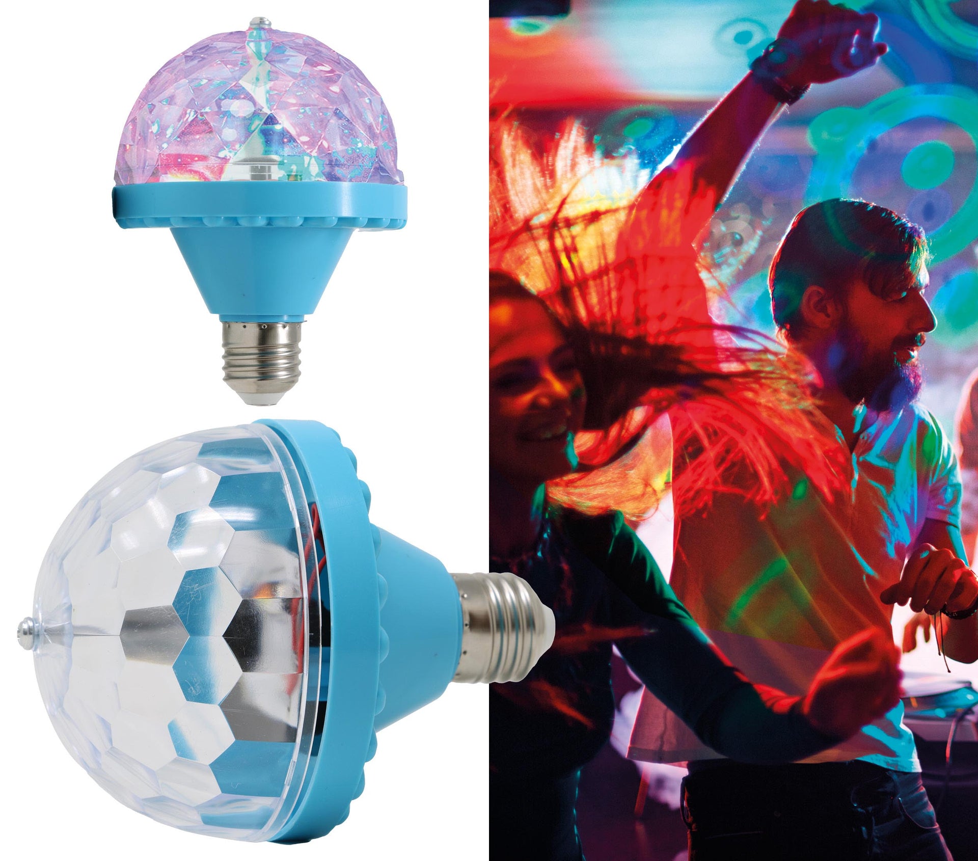 MULTICOLORED RGB LED BULB