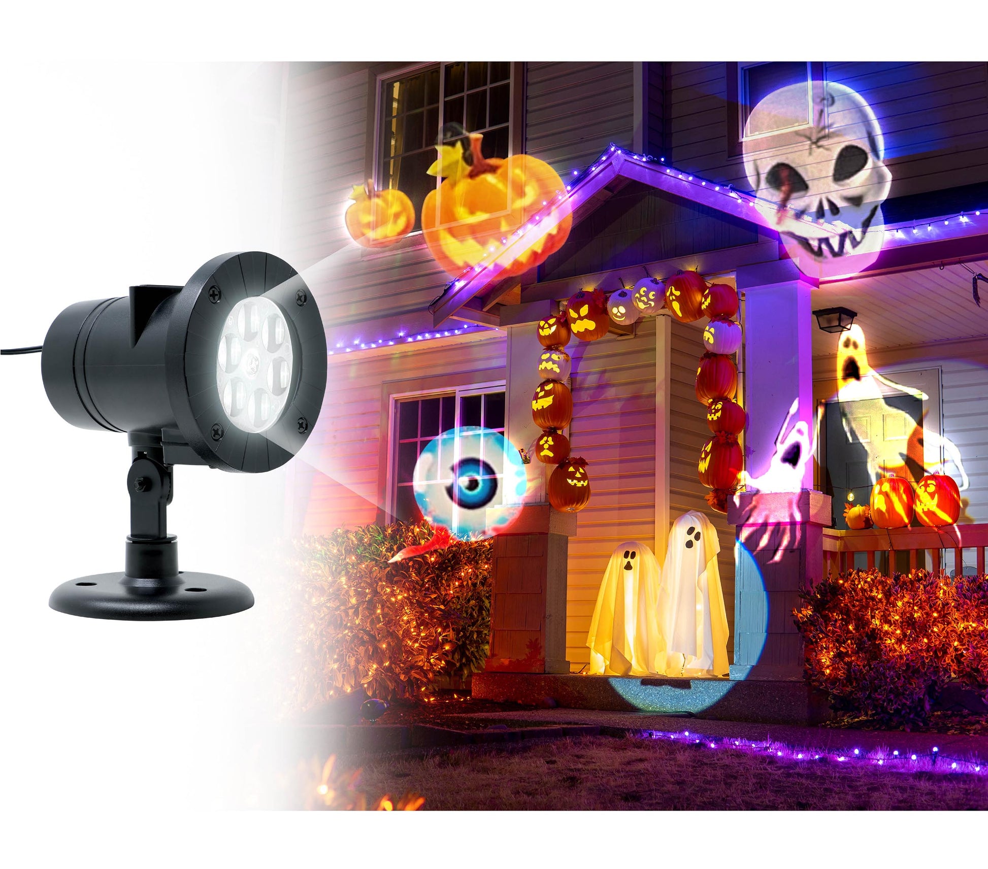LED PROJECTOR, ASSORTED FIGURES, OUTDOOR