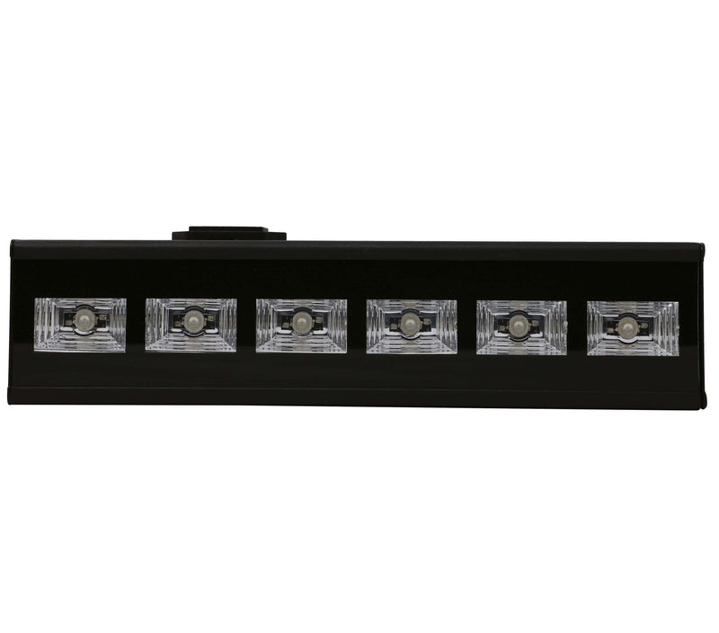 6 LED UV BLACK LIGHT, 6X3 W, INDOOR