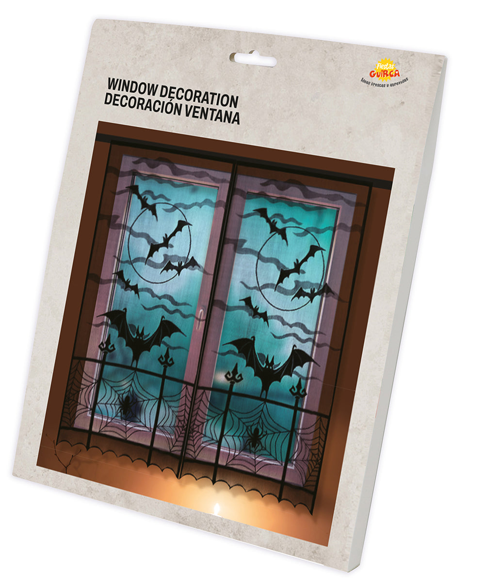 1 WITCH WINDOW DECORATION 102X213 CM