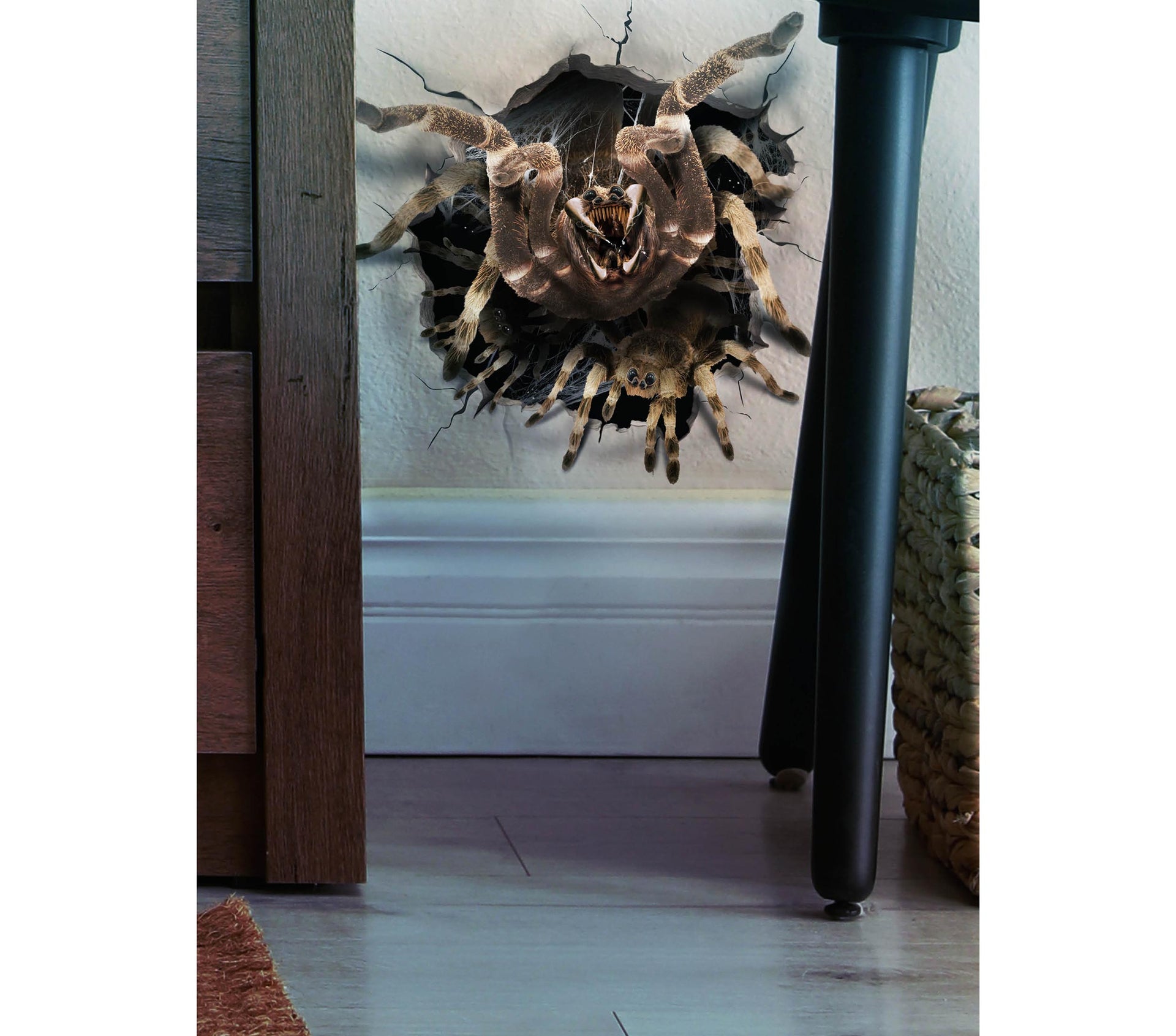 DECO WALL HOLE STICKER, 16X16 CM