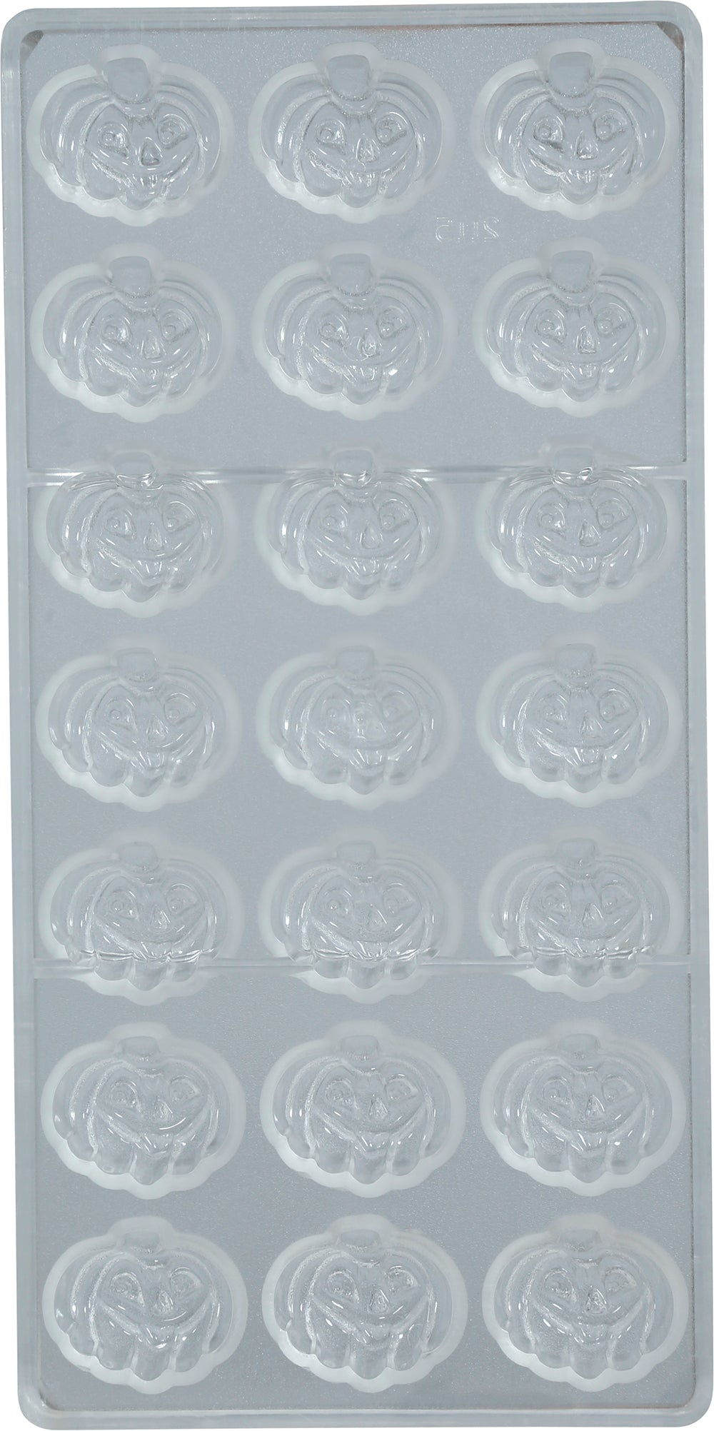 PUMPKINS MOLD FOR 21 CHOCOLATES, 27.5X13 CM