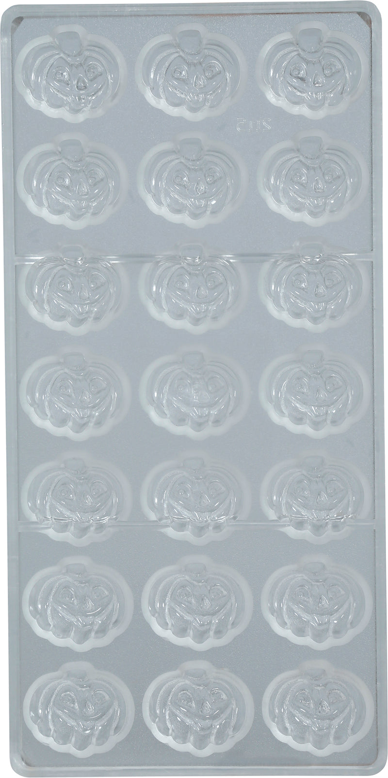 PUMPKINS MOLD FOR 21 CHOCOLATES, 27.5X13 CM