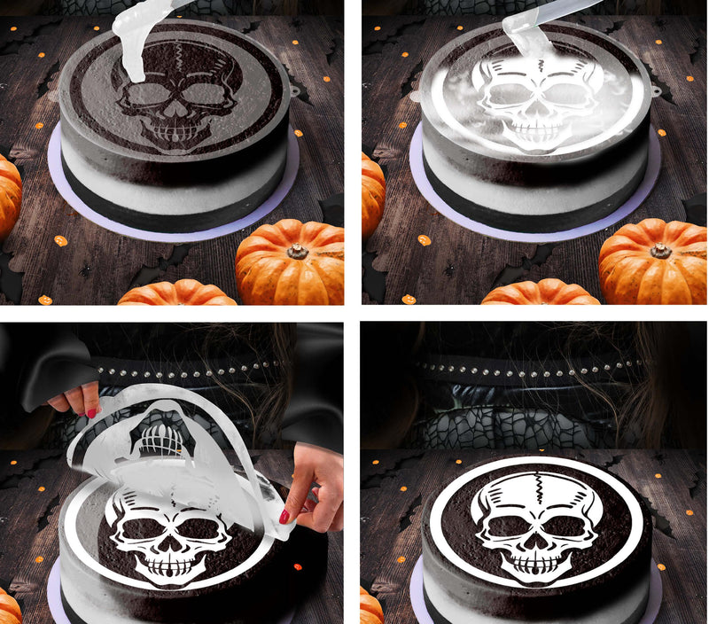 DEC. STICKER CAKES, 25 CM