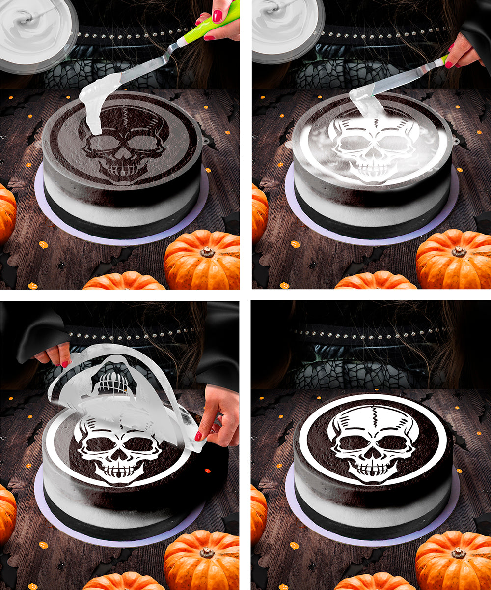 DEC. STICKER CAKES, 25 CM