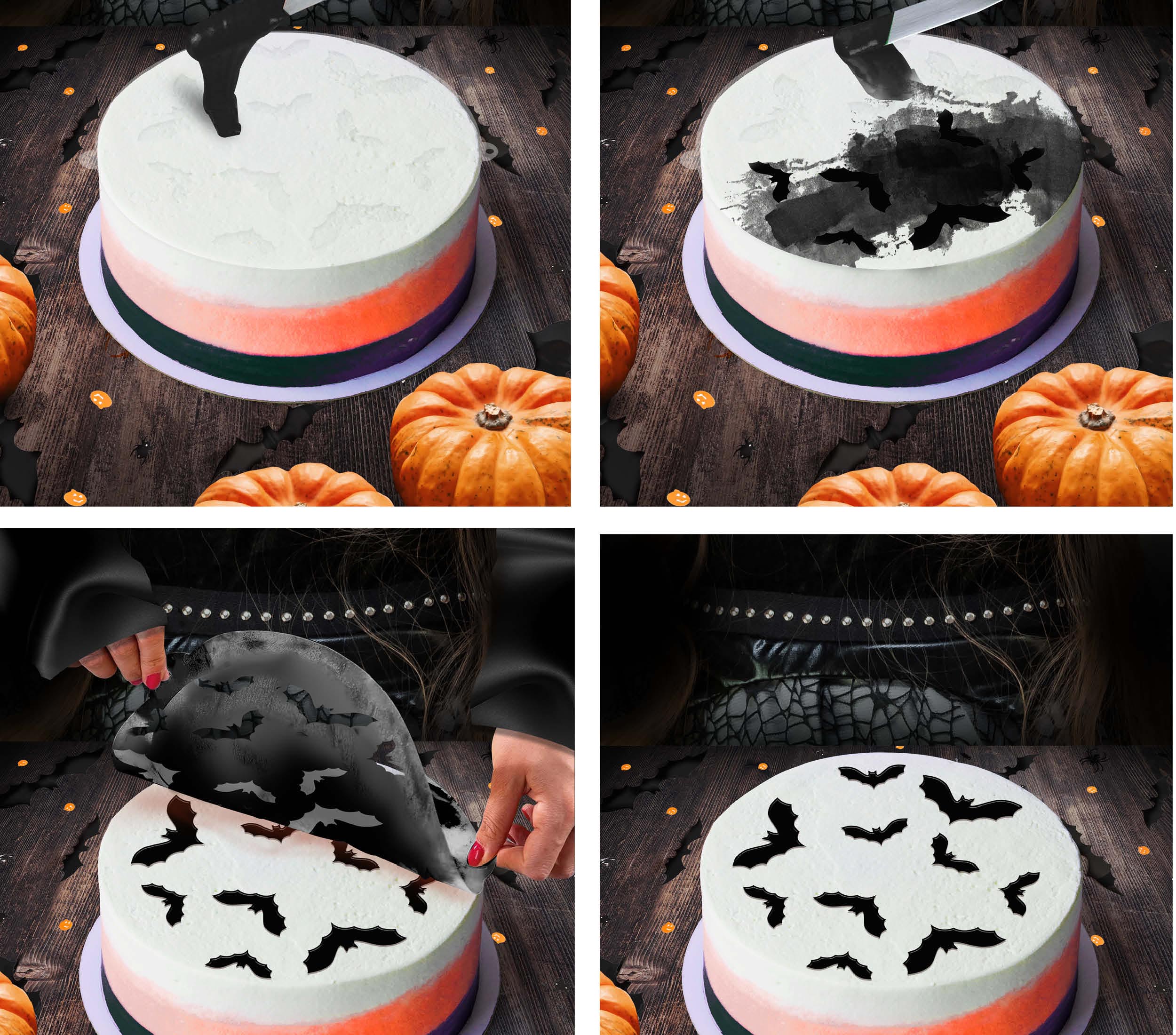 DEC. STICKER CAKES, 25 CM