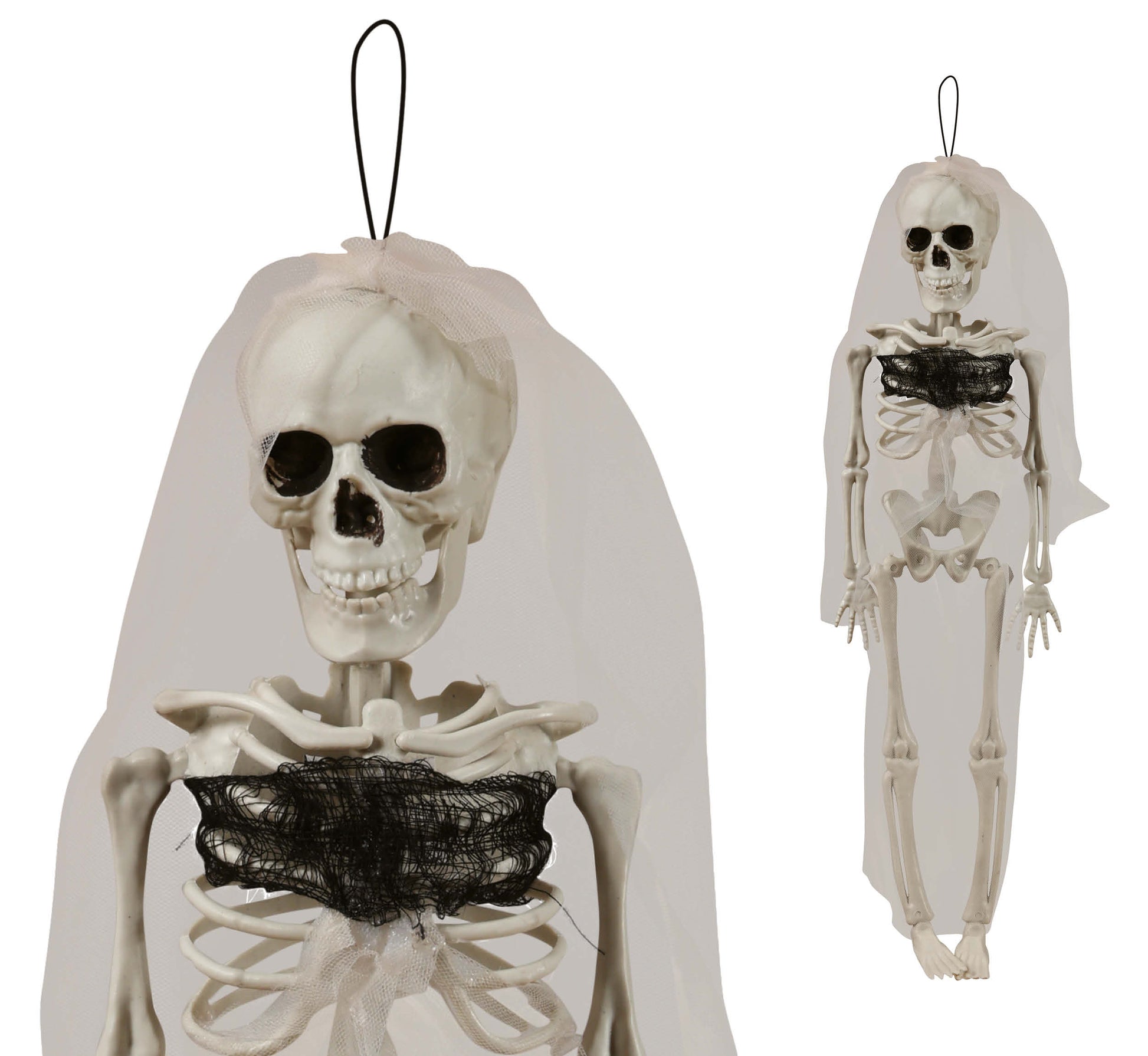 HANGING SKELETON BRIDE 43 CM