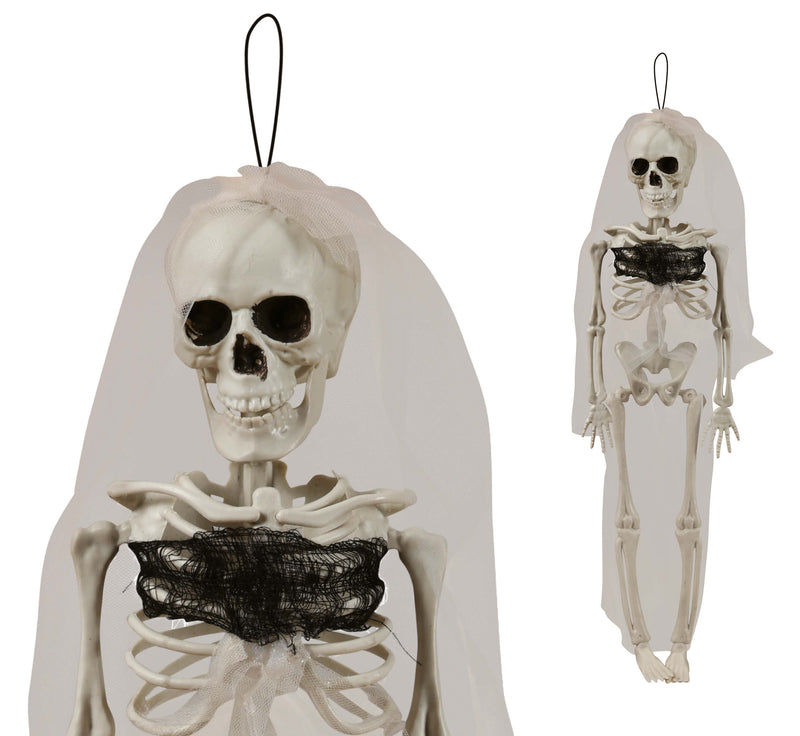 HANGING SKELETON BRIDE 43 CM