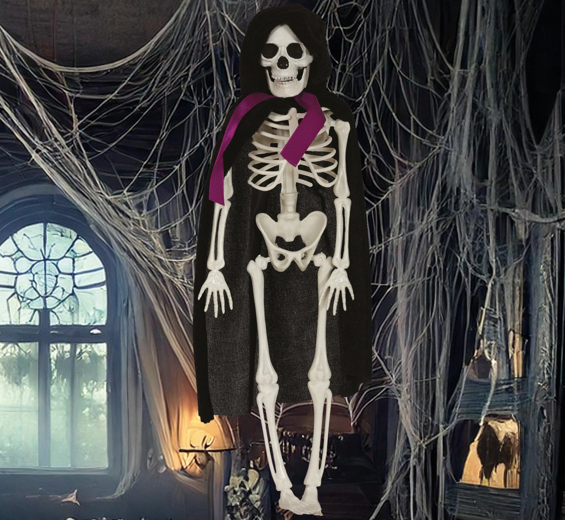 HANGING GROOM SKELETON 43 CM