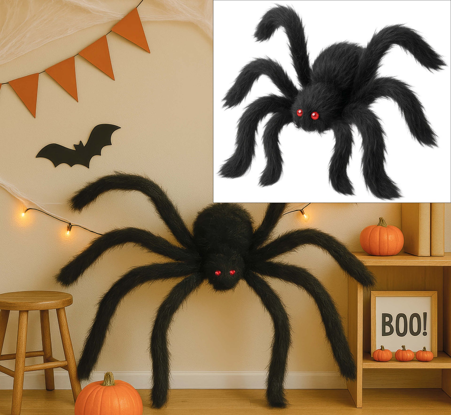 BLACK SPIDER, 125 CM