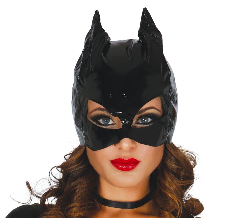 BLACK KITTY MASK VINYL