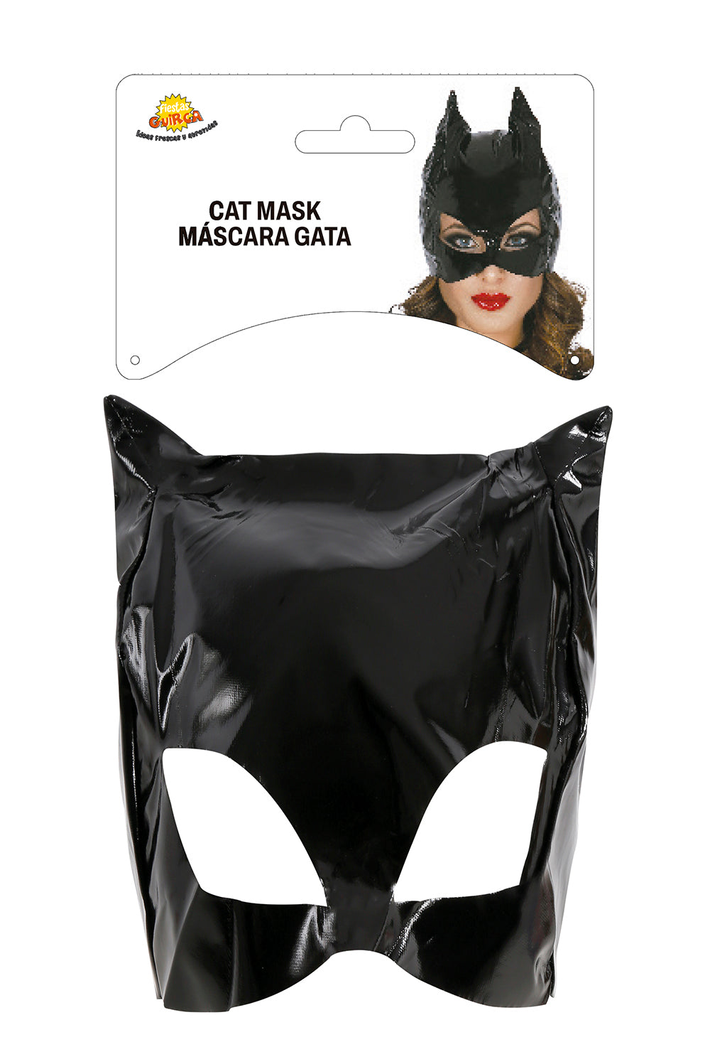 BLACK KITTY MASK VINYL