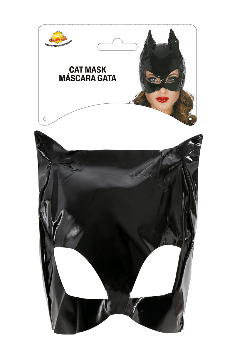 BLACK KITTY MASK VINYL