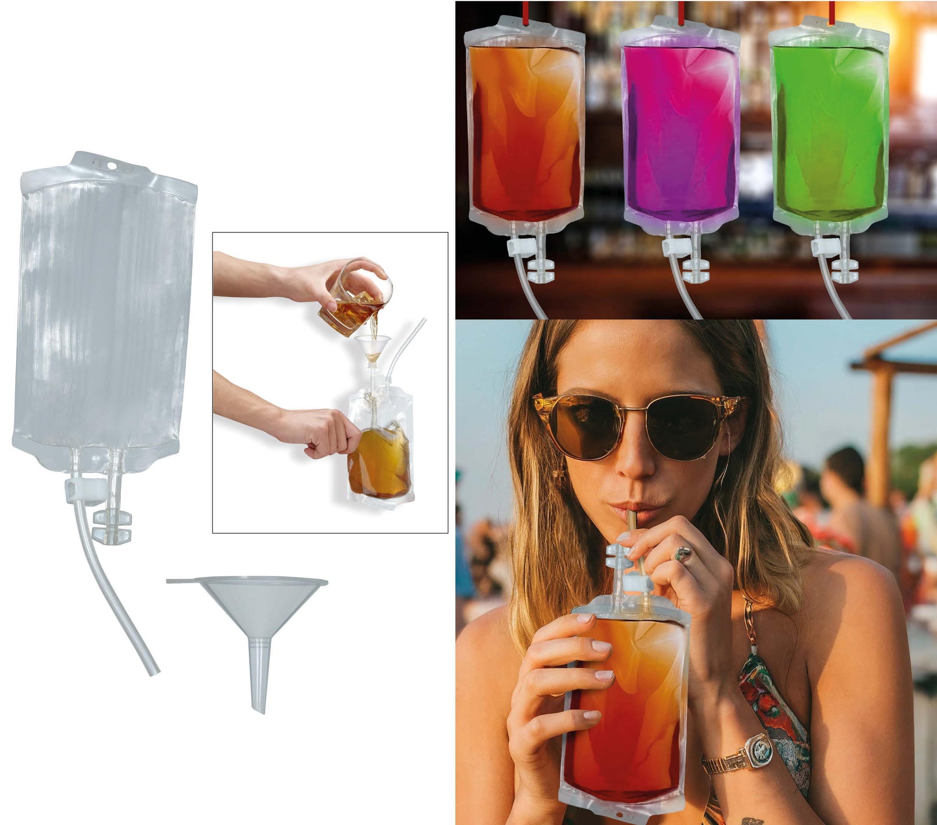10 BAGS TO PUT DRINKS
