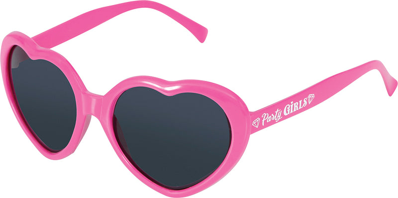 PARTY GIRLS HEART GLASSES