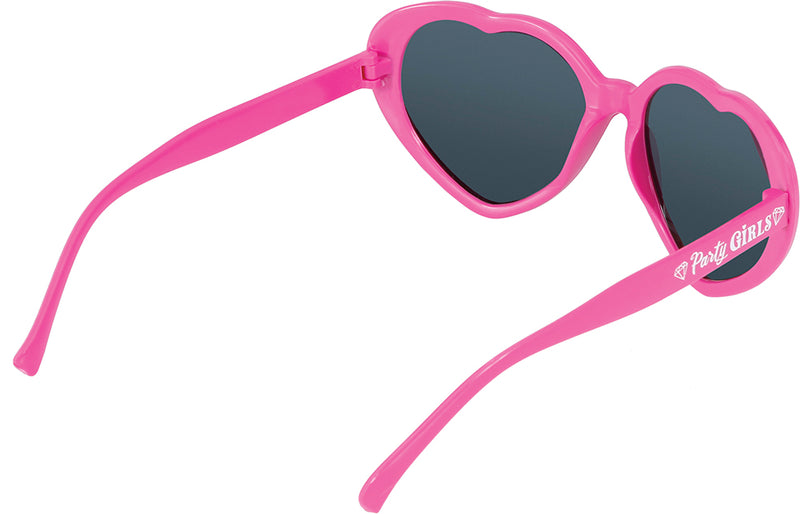 PARTY GIRLS HEART GLASSES