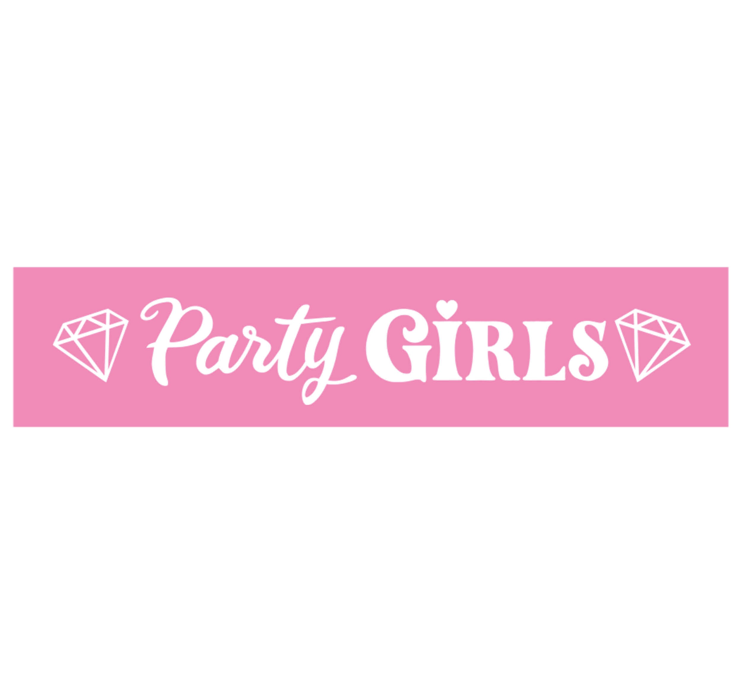 PARTY GIRLS HEART GLASSES