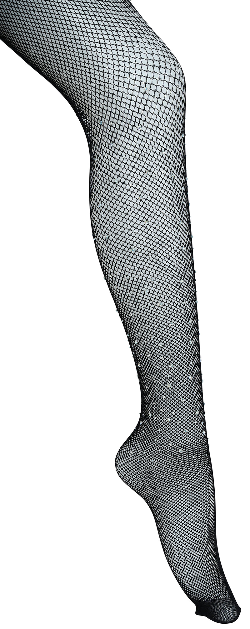 TIGHTS SMALL MESH WITH RHINESTONES