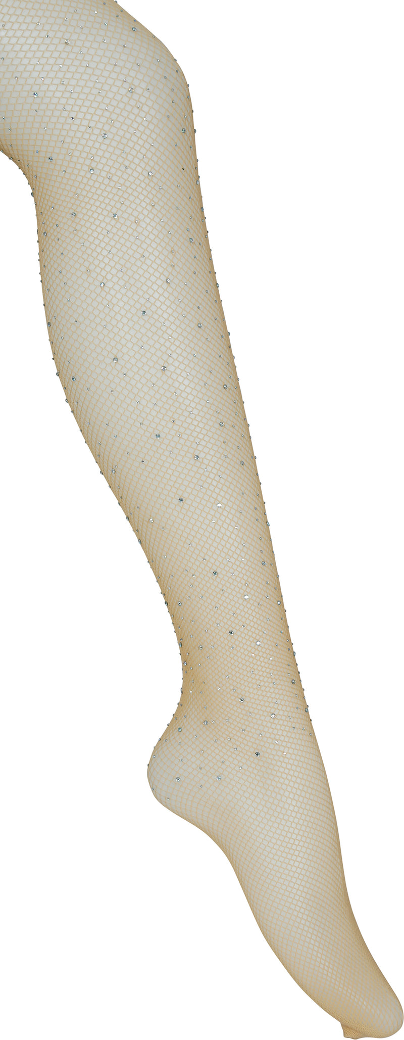 TIGHTS SMALL MESH WITH RHINESTONES