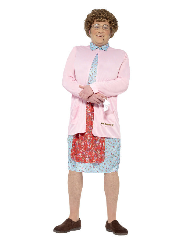 Mrs Brown Padded Costume, Pink - 2