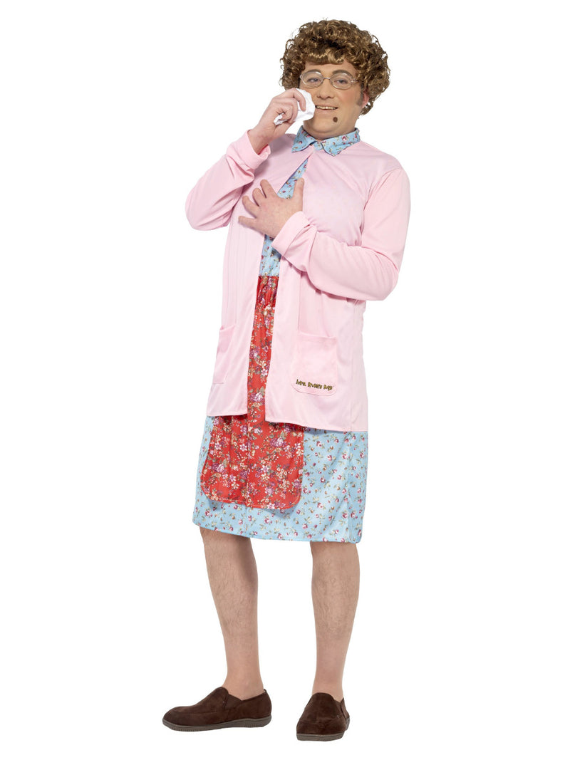 Mrs Brown Padded Costume, Pink - 5