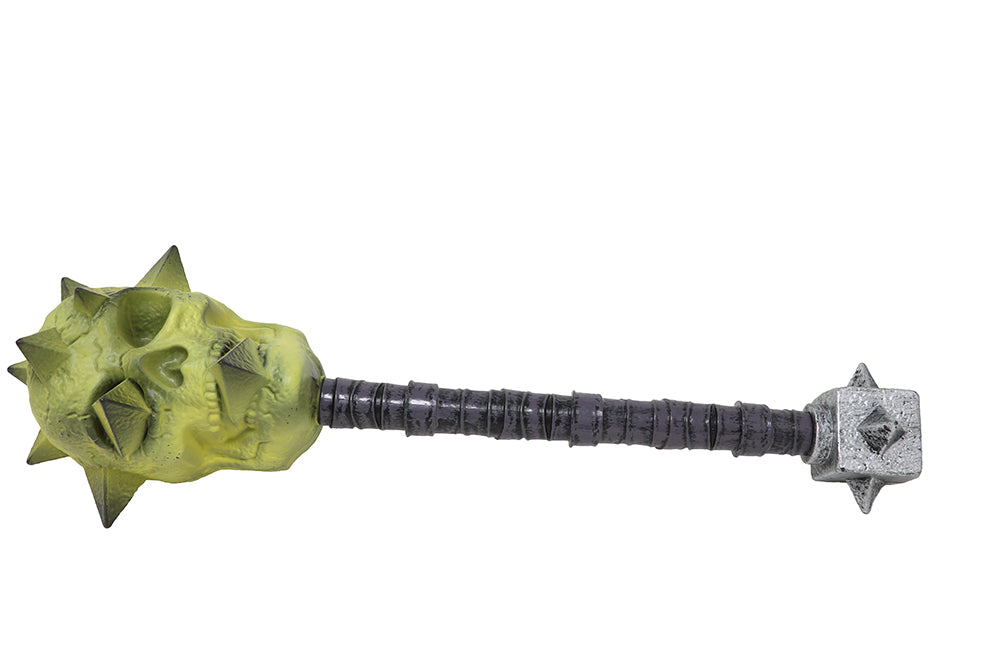 SKULL CLUB WITH SPIKES, 60 CM