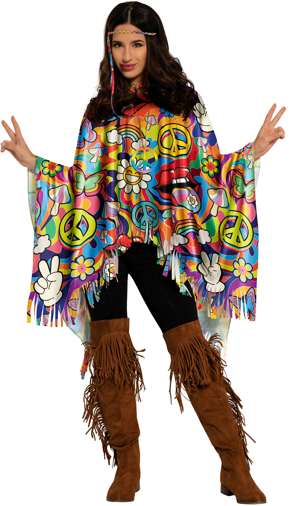 PONCHO HIPPIE
