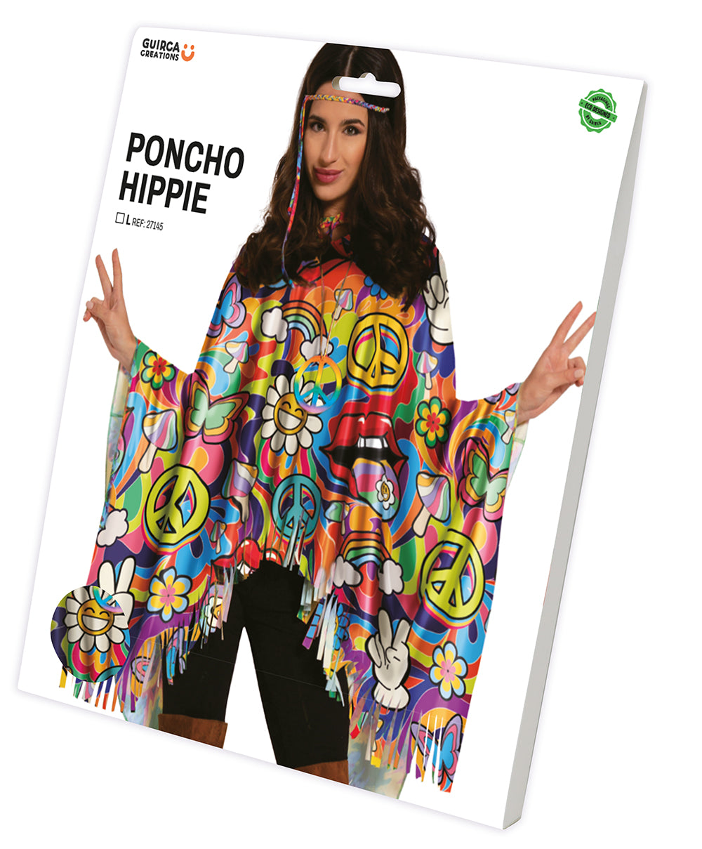 PONCHO HIPPIE