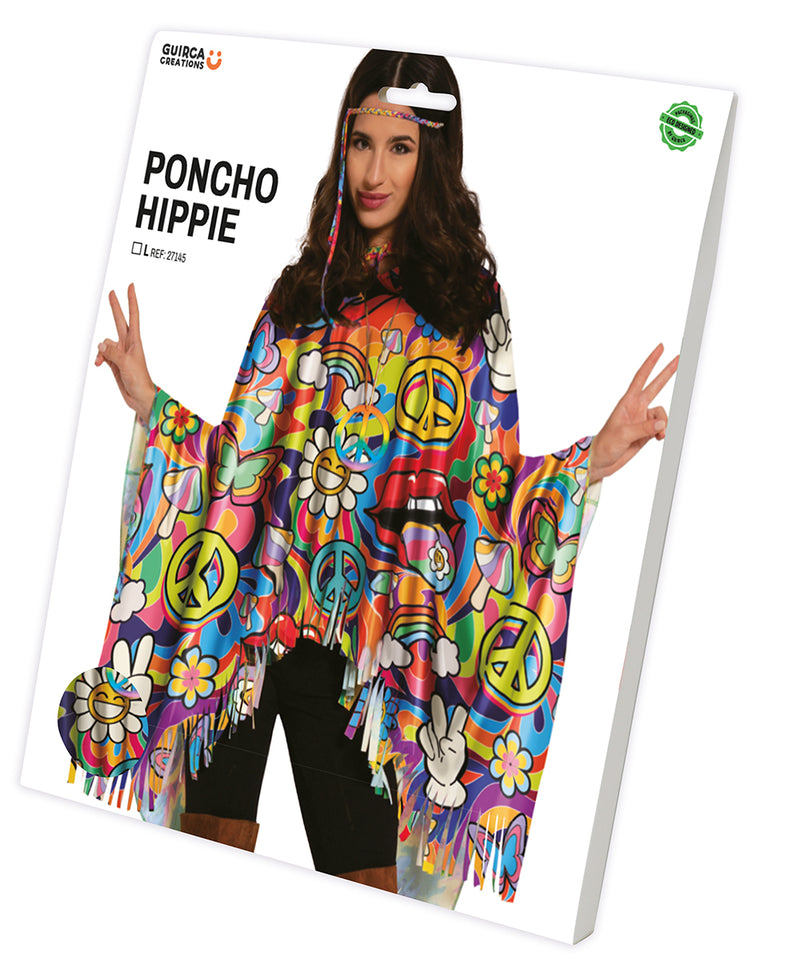 PONCHO HIPPIE